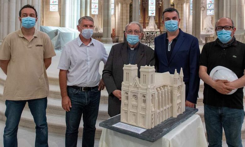 Fin chantier Basilique Saint Donatien 2 14.06.2021 © VIlle de Nantes