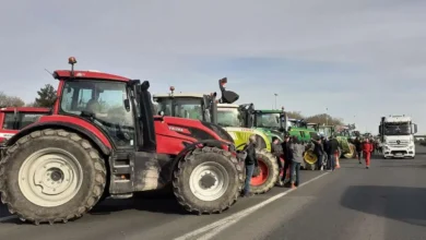 Les agriculteurs manifestent