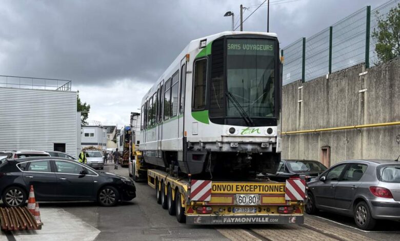 Tram : les rames TFS d’Alstom partent au recyclage