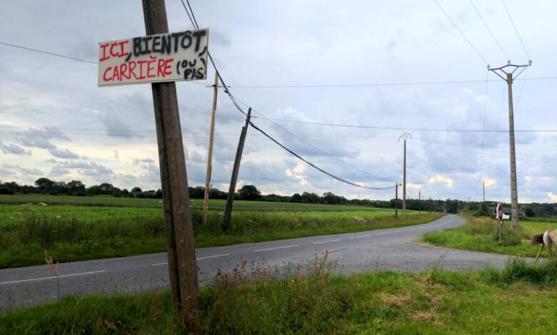 Rassemblement samedi contre la carrière de Soudan (44 )