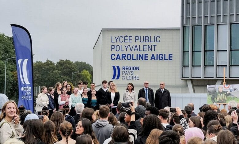 La Région rend hommage à Caroline Aigle