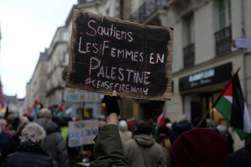 Gaza : un appel à rassemblement Place Royale à Nantes samedi 5 octobre à 16 h