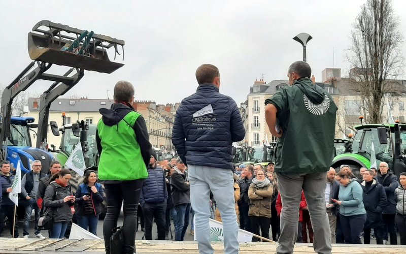 La FNSEA44 appelle à manifester mercredi